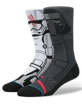 Stance x STAR WARS DISTURBANCE Mens Crew Socks NEW LARGE L